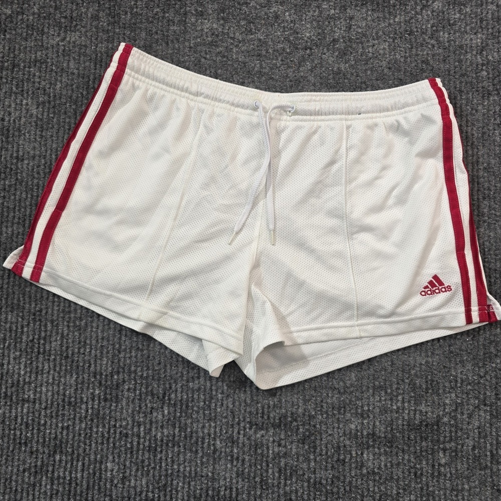 Adidas Mesh Shorts Women's Medium White